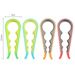 1pc Multifunctional 4-in-1 Jar Opener, Jar Gripper, Lid Opener, Can Opener, Bottle Opener - Image 3